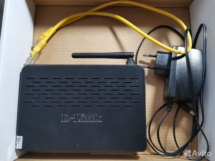 WiFi роутер D-link DSL-2640U/NRU