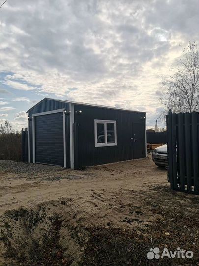 Гараж быстровозводимый на 1-2 машины