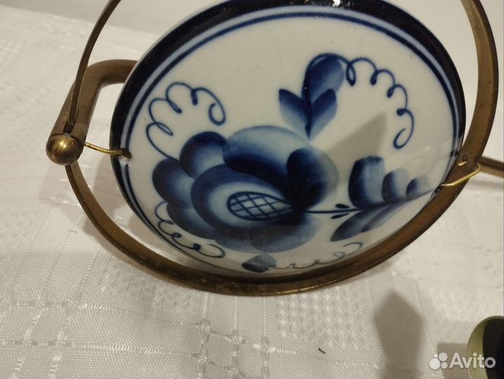 Светильник настенный СССР Гжель,фарфор