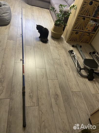 Удочка телескопическая бу