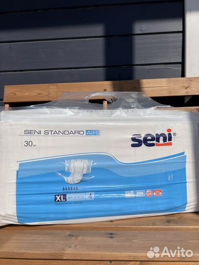 Памперсы для взрослых seni xl 4