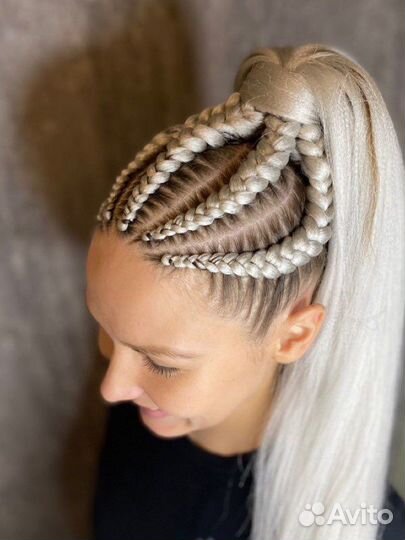 Афрокосы, афрохвост, зизи, сенегальские