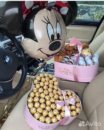 Съедобные букеты наборы подарки premium