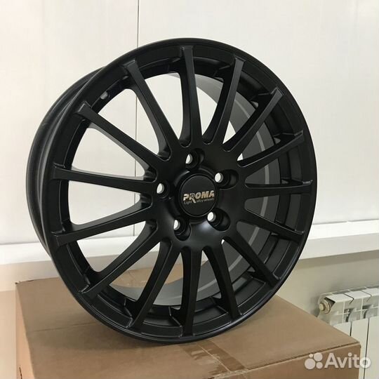 Литые диски Proma RS R16 5/108 Черный мат