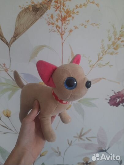 Игрушка собачка с переноской