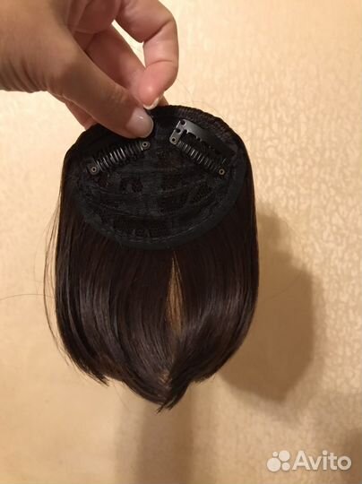 Накладная Челка /Парик на заколке