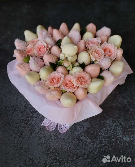 Съедобные букеты из бельгийского шоколада