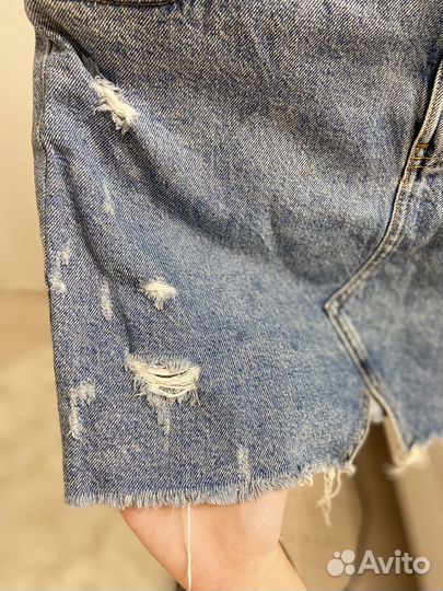 Джинсовая юбка