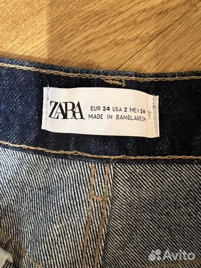 Джинсы zara 34 новые