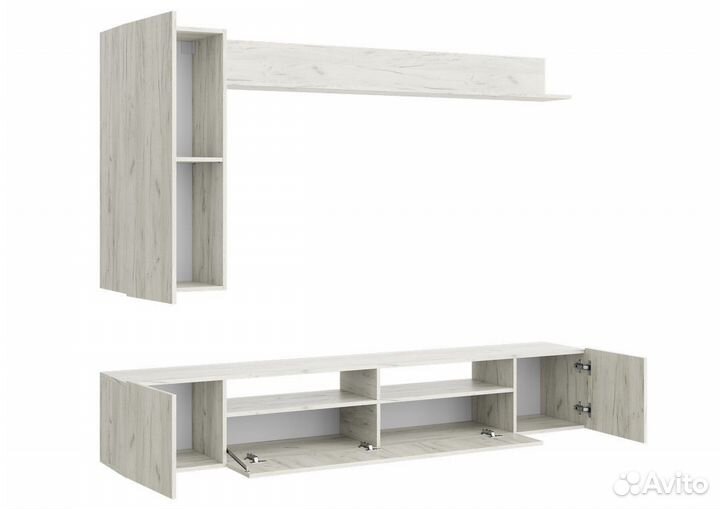 Подвесная стенка в гостиную Соло 16