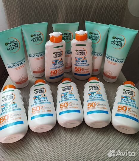 Солнцезащитные средства Garnier Ambre Solaire