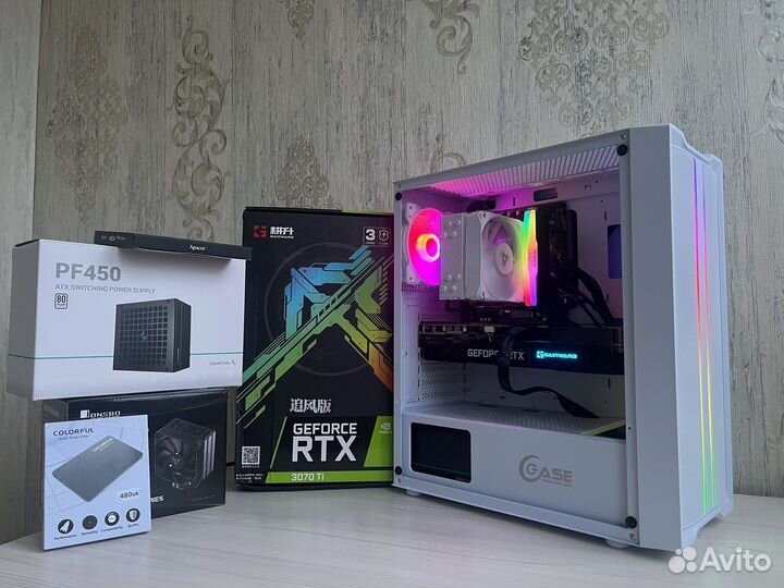Игровой компьютер RTX 3080/Intel 12100/16gb