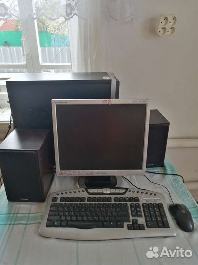 Системный блок с монитором бу