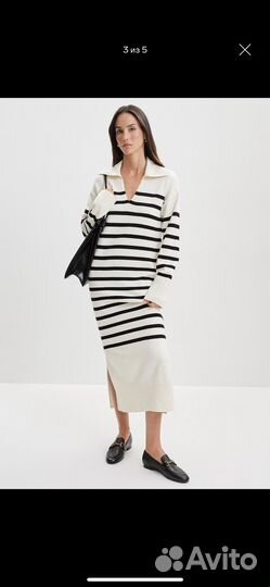 Платье трикотажное s