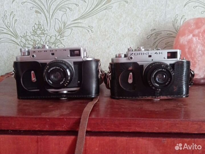 Плёночный фотоаппарат 2 шт