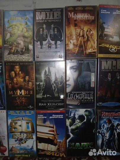 Видеокассеты vhs фильмы