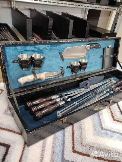 Синий подарочный набор