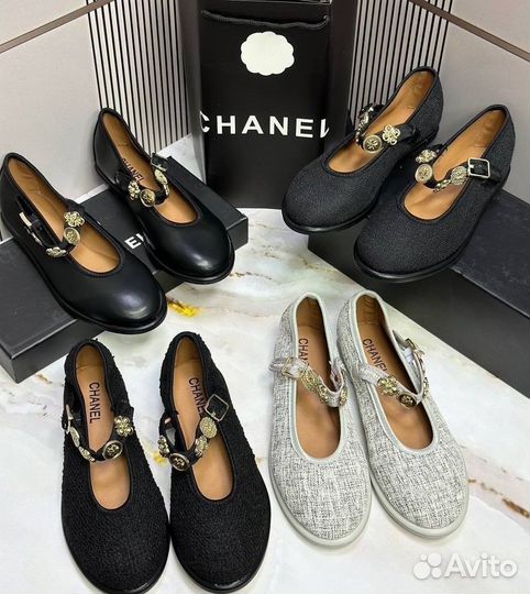 Балетки Chanel Женские Размер 36-40