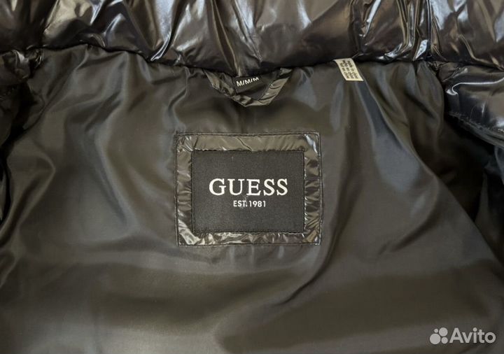 Пуховик женский guess оригинал М/S