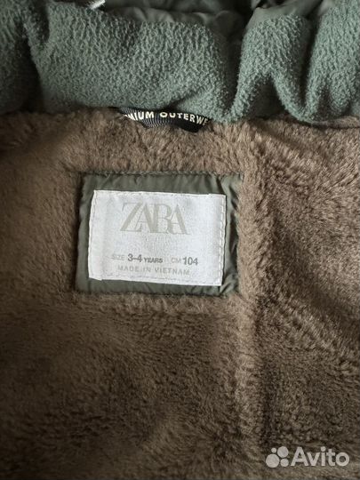 Куртка zara 104