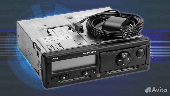 Тахограф VDO 3283. С гарантией.С установкой