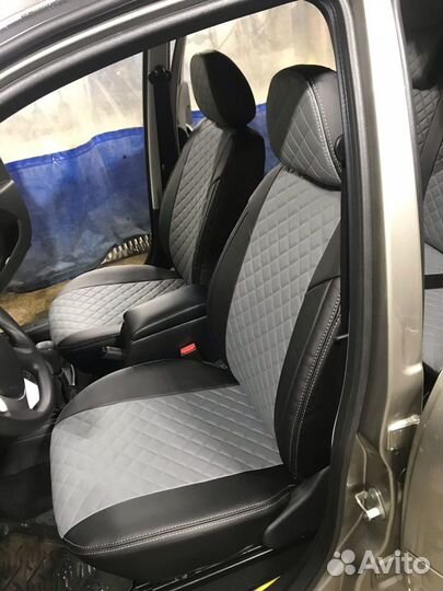 Чехлы LADA Granta Экокожа ромб Автопилот