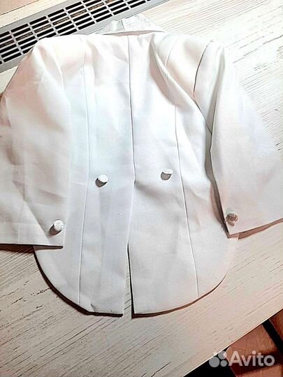 Смокинг белый детский