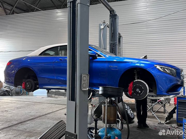 Передние тормозные диски W222 63s