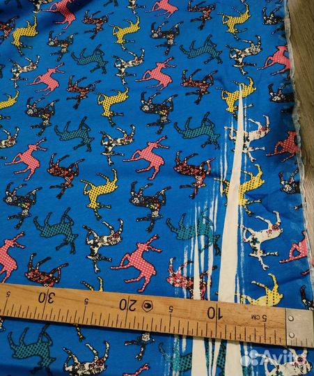 Отрез ткани кулирка