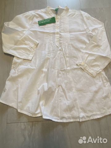Рубашка на девочку Benetton