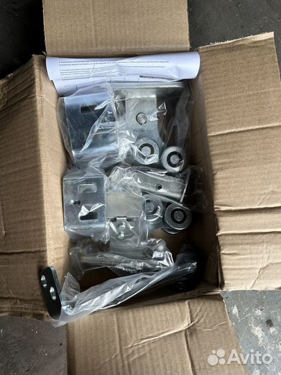 Откатные ворота с калиткой