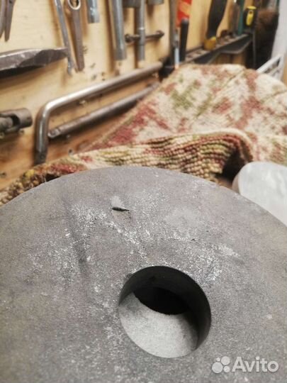 Круг абразивный резиновый