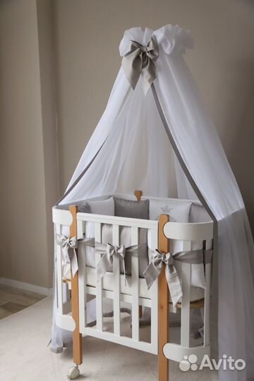 Бортики в детскую кроватку