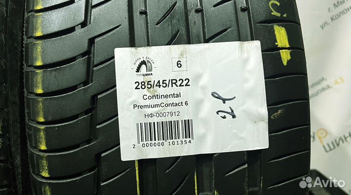 Continental PremiumContact 6 285/45 R22 94Y