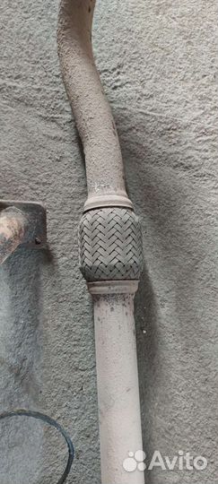 Глушитель в сборе приора