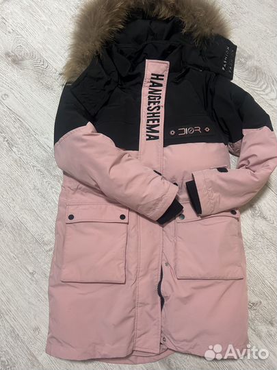 Пуховик зимний детский