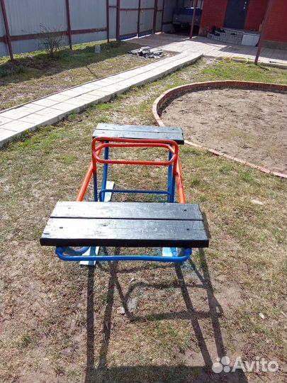 Качели, качалка времён СССР