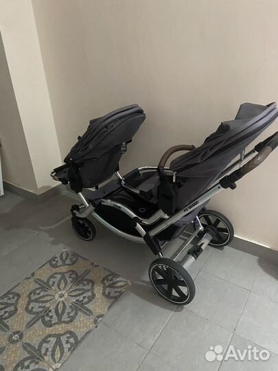 Коляска для двойни 2 в 1