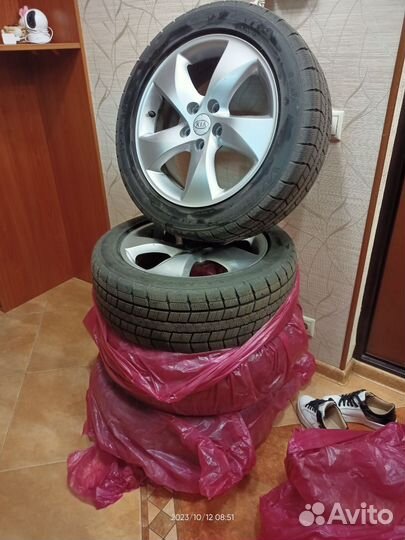 Колёса на KIA Optima r17 зимние