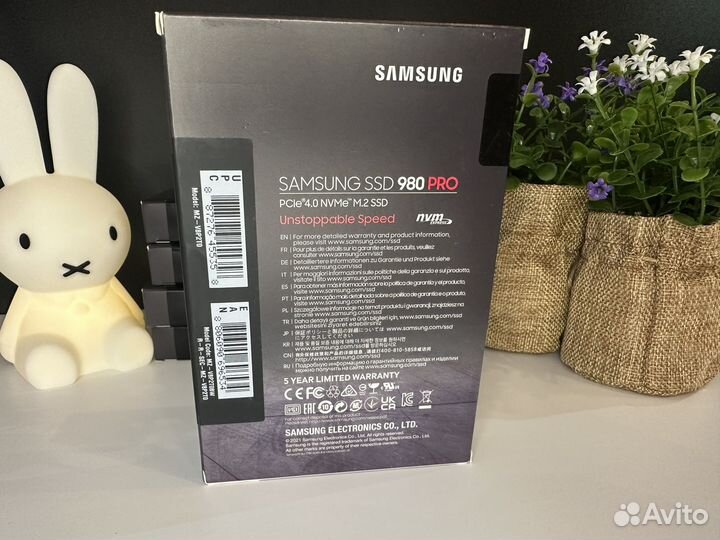 Новый SSD Samsung 980 PRO 2TB