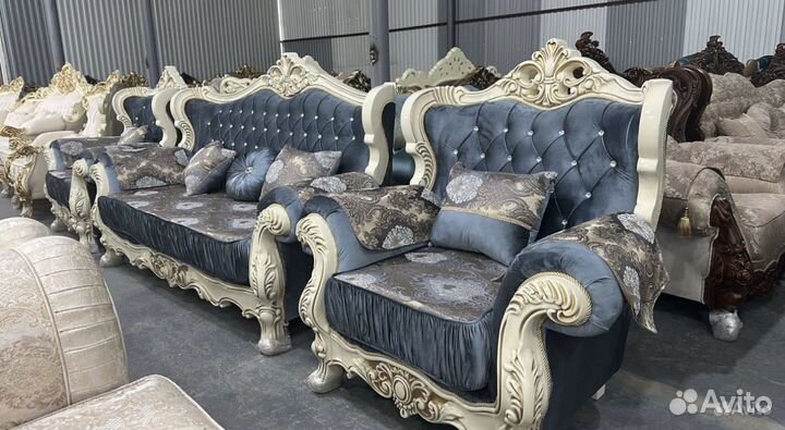 Диван и 2 кресла