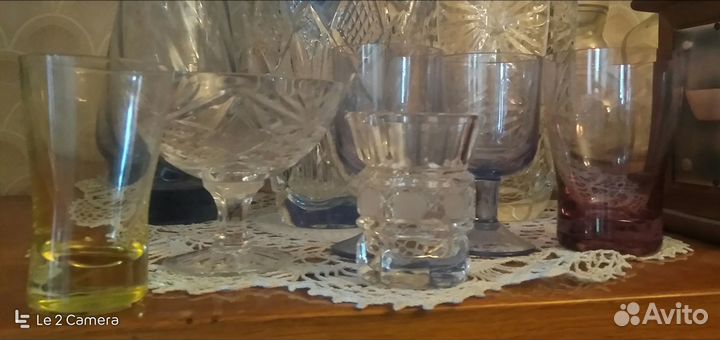 Рюмки, стопки, креманки, фужеры