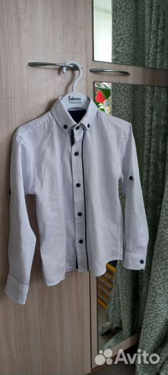 Рубашка и брюки на мальчика 116 122