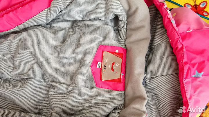 Комбинезон демисезонный для девочки110