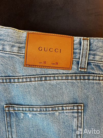 Джинсы Gucci оригинал новое