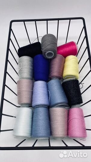 Катушки доп нити от пуха норки 15 шт