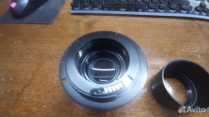 Объектив Юпитер-37А f/3.5 135mm на Canon EF