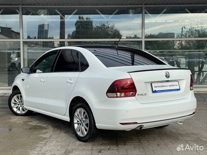 Volkswagen Polo 1.6 AT, 2019, 40 301 км