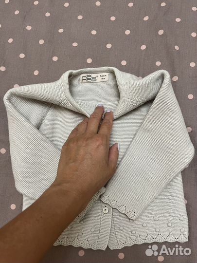 Кофта вязаная для девочки