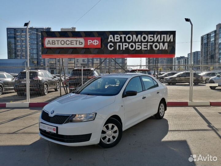 Skoda Rapid 1.6 МТ, 2017, 137 000 км